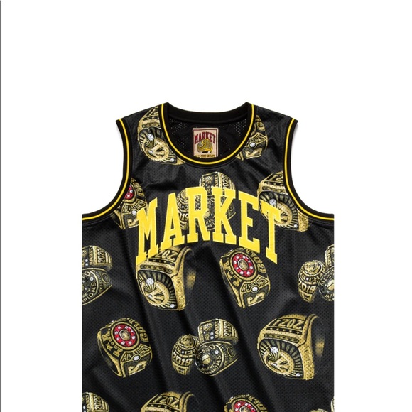 NWT Chinatown Market “3D Rings Basketball Jersey” & 3D Rings Basketball Shorts - Picture 3 of 3